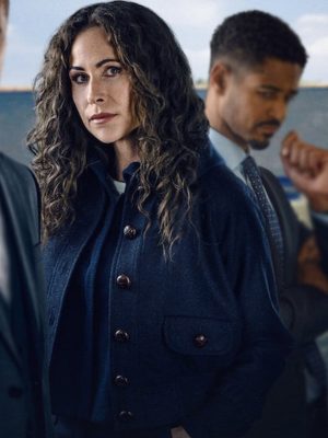 Minnie Driver Run Away S01 Wool Jacket