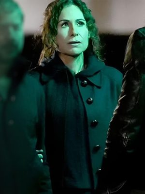 Minnie Driver Run Away S01 Wool Jacket