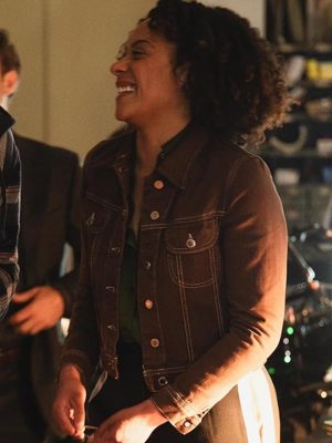 Missing You 2025 Kat Donovan Brown Cotton Jacket