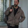 Noah Wyle The Pitt S02 Brown Hooded Jacket