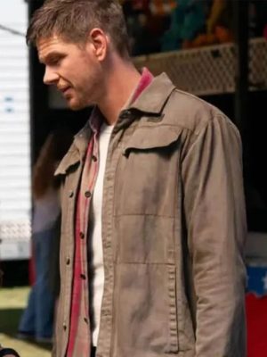 Paradise S01 Billy Pace Brown Cotton Jacket