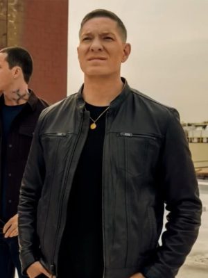 Power Book IV Force S02 Joseph Sikora Black Leather Jacket