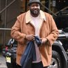 Quinton Aaron Brown Shearling Jacket