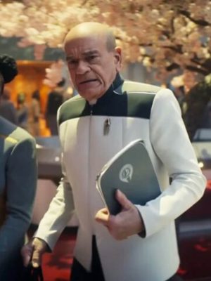 Robert Picardo Star Trek Starfleet Academy 2026 White Jacket