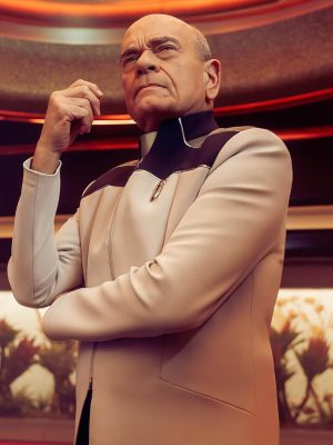 Robert Picardo Star Trek Starfleet Academy 2026 White Jacket