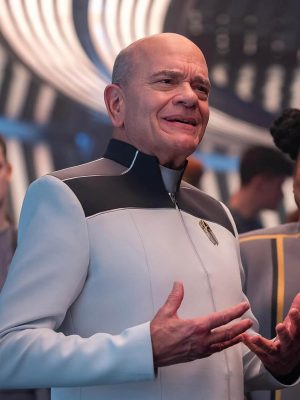 Robert Picardo Star Trek Starfleet Academy 2026 White Jacket