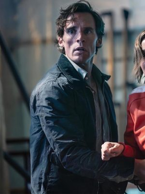 Sam Claflin Vanished 2026 Black Cotton Jacket