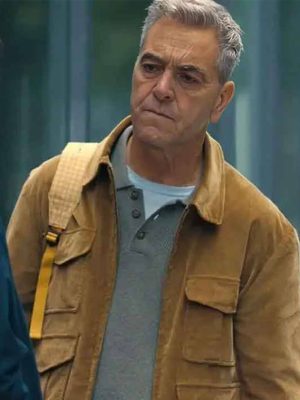 Simon Greene Run Away S01 Brown Corduroy Jacket