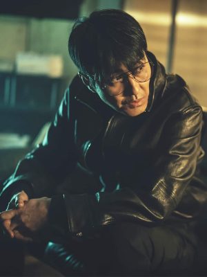 So Ji-Sub Mercy for None Black Leather Jacket