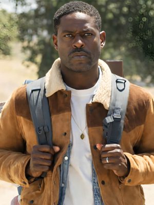 Sterling K. Brown Paradise S02 Brown Suede Jacket