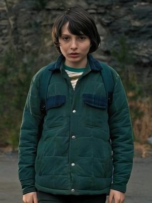 Stranger Things Mike Wheeler Green Jacket