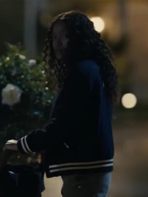 The ‘Burbs 2026 Keke Palmer Varsity Jacket
