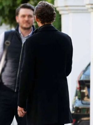The Night Manager S02 Tom Hiddleston Black Wool Coat
