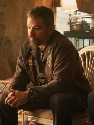 The Rip 2026 Matt Demon Brown Jacket