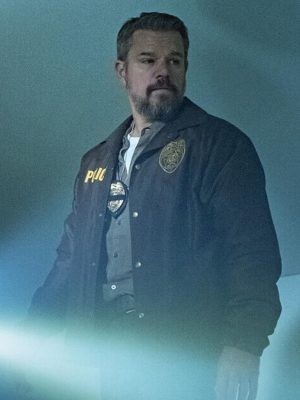 The Rip 2026 Matt Demon Brown Jacket