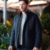 Tom Ellis Tell Me Lies S02 Black Quilted Jacket