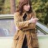 Winona Ryder Stranger Things Brown Corduroy Jacket