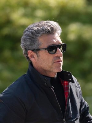 Angelo Doyle Memory of a Killer Black Cotton Jacket