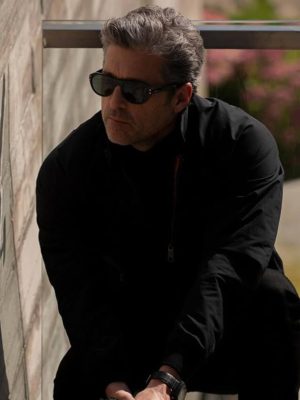 Angelo Doyle Memory of a Killer Black Cotton Jacket