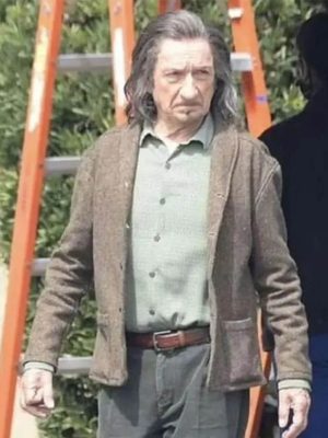 Ben Kingsley Wonder Man 2025 Brown Wool Blazer