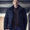 Betrayal 2026 John Hughes Black Puffer Jacket