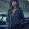 Betrayal 2026 Zahra Ahmadi Black Leather Jacket