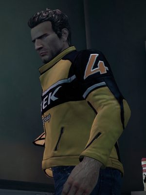 Chuck Greene Dead Rising 2 Racer Leather Jacket