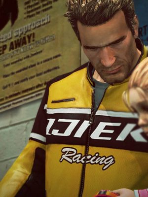Chuck Greene Dead Rising 2 Racer Leather Jacket