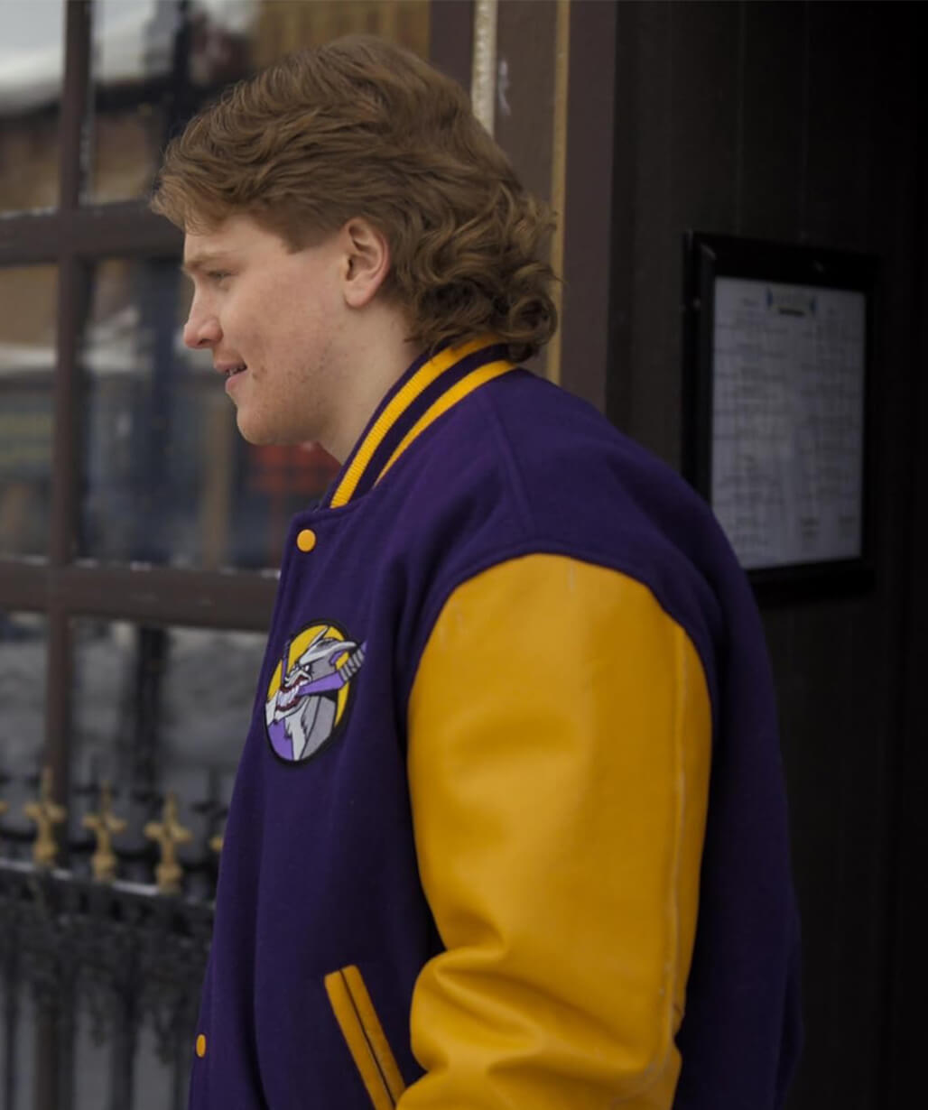 Finding Her Edge 2026 Aidan Shaw Varsity Jacket