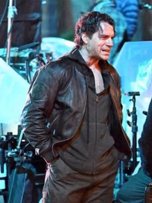 Henry Cavill highlander 2026 Leather Jacket