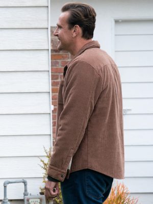 Jason Segel Shrinking S02 Brown Corduroy Jacket