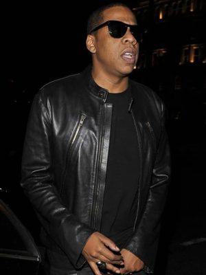 Jay-Z Black Classic Leather Jacket