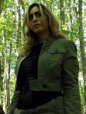 New Jersey Devil 2026 Olivia Mignone Cropped Jacket