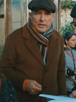 Reckless 2026 Vinnie Jones Brown Wool Coat
