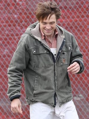 Robert Pattinson Here Comes the Flood 2026 Cotton Jacket
