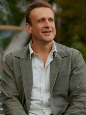 Shrinking S03 Jason Segel Green Cotton Jacket