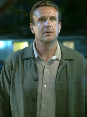 Shrinking S03 Jason Segel Green Cotton Jacket