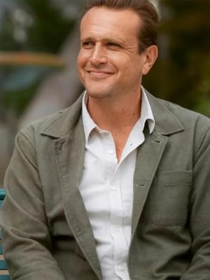Shrinking S03 Jason Segel Green Cotton Jacket