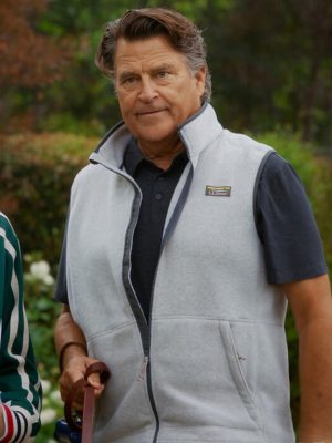 Ted McGinley Shrinking S03 Grey Fleece Vest
