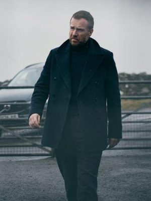 Under Salt Marsh 2026 Rafe Spall Blue Wool Coat