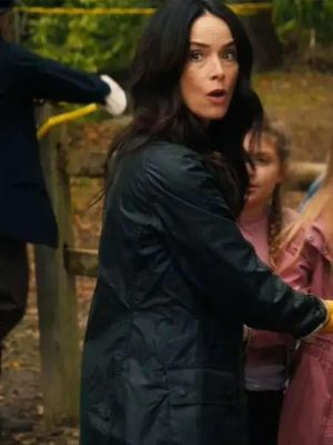 Abigail Spencer Best Medicine 2026 Black Jacket