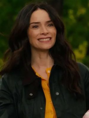 Abigail Spencer Best Medicine 2026 Black Jacket
