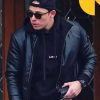 Anthony Ramos The Beauty 2026 Black Leather Jacket