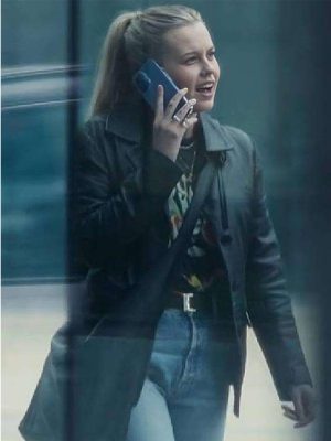 Bailey Michaels The Last Thing He Told Me S02 Leather Blazer