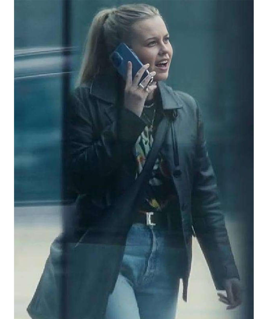 Bailey Michaels The Last Thing He Told Me S02 Leather Blazer