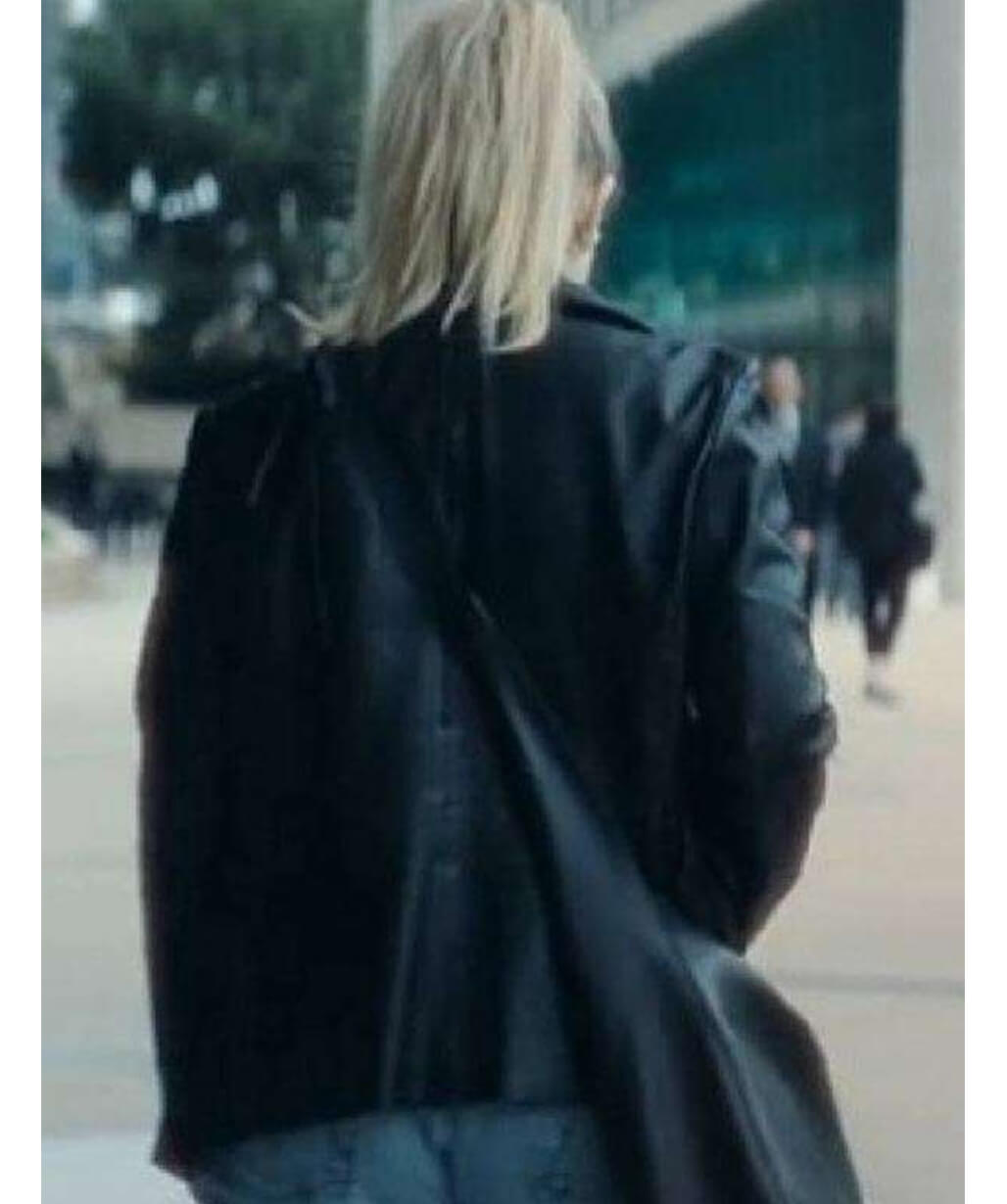 Bailey Michaels The Last Thing He Told Me S02 Leather Blazer