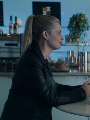 Bailey Michaels The Last Thing He Told Me S02 Leather Blazer