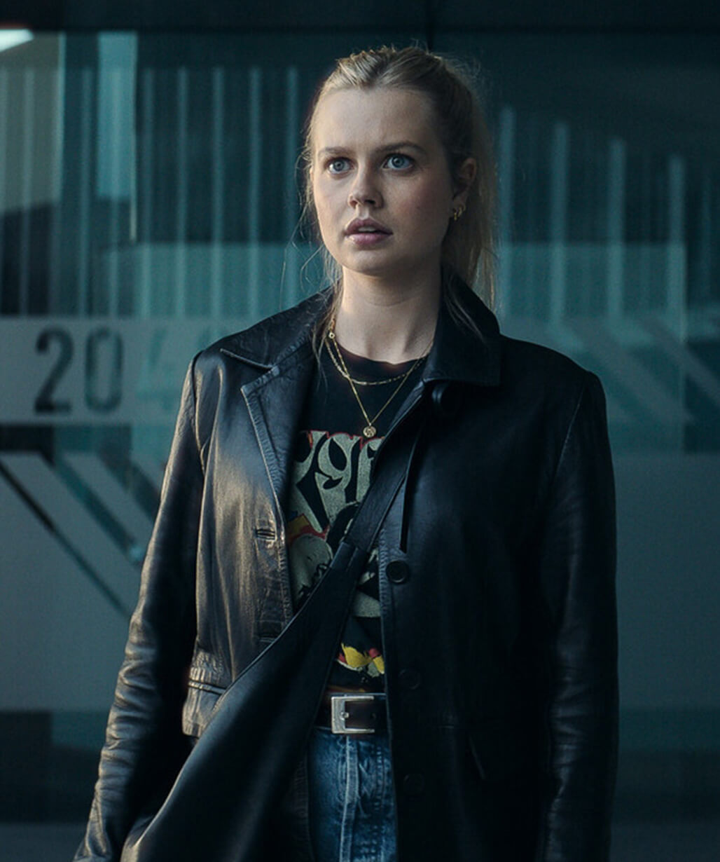 Bailey Michaels The Last Thing He Told Me S02 Leather Blazer