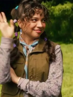 Best Medicine 2026 Elaine Denton Green Cotton Vest