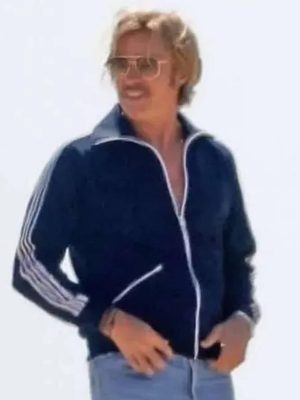 Brad Pitt The Adventures of Cliff Booth 2026 Track Jacket